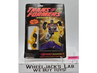 Scrapper Constructicon G2 Transformers 1992 Hasbro Action Figure MOSC SEALED