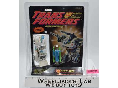 Jazz Autobot G2 Transformers 1992 Hasbro Action Figure NEW MISB SEALED