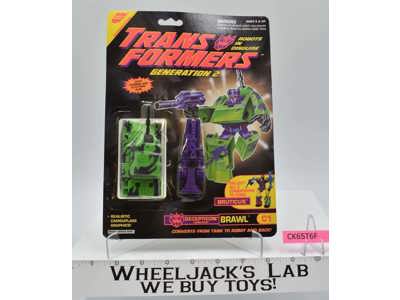 Brawl Combaticon Decepticon G2 Transformers 1993 Hasbro Figure MOSC SEALED
