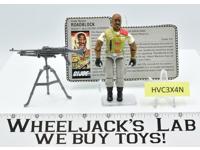 Roadblock 100% COMPLETE V1 GI Joe 1984 ARAH Hasbro Action Figure