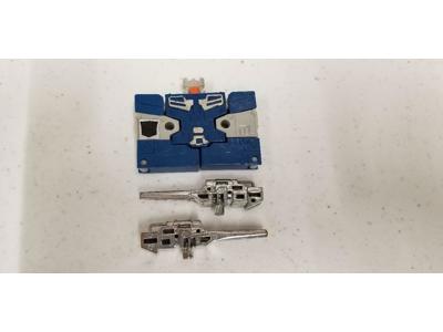 Eject #2 SILVER PAINTED 100% Complete 1986 Vintage G1 Transformers Action Figure