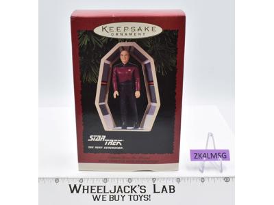 Captain Jean-Luc Picard Star Trek MIB Keepsake Ornament 1995 Hallmark