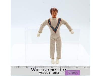 Evel Knievel Stunt Cycle Doll 7" Ideal Toy 1972 Bendable Vintage Action Figure