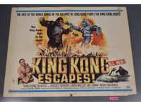 King Kong Escapes 1967 Sci-fi/Horror Movie Poster 22x28