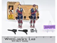 Tomax &amp; Xamot V1 100% Complete 1985 G.I. Joe 1985 Hasbro Vintage Action Figure