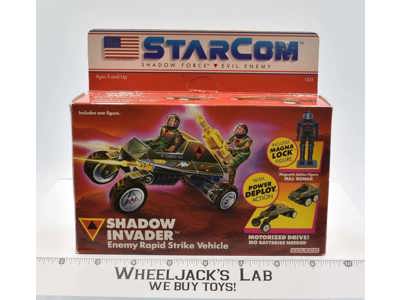 Shadow Invader Works MIB Starcom 1986 Coleco Action Figure Vehicle Vintage
