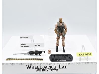 Repeater v3 100% Complete G.I. Joe Rise of Cobra 2009 Hasbro Action Figure