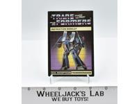 Thundercracker Instructions Manual Booklet 1984 Hasbro G1 Transformers Vintage