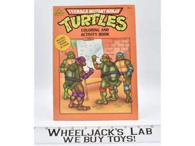 Teenage Mutant Ninja Turtles Coloring &amp; Activity Book 1990 TMNT Random House