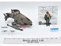 Ghost Hawk With Tomahawk 100% Complete G.I. Joe 2010 Hasbro Figure Vehicle
