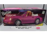 Barbie Porsche 911 Cabriolet 1992 Mattel Vintage Doll Vehicle NEW SEALED