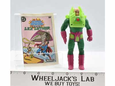 Lex Luthor 100% Complete Super Powers 1984 Kenner Action Figure DC Comics
