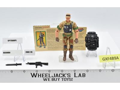 Recondo v3 100% Complete G.I. Joe Spy Troops Mission Disc 2003 Hasbro Figure