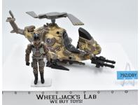 Tiger Storm Copter With Wild Bill 100% Complete G.I. Joe 2004 Hasbro Vehicle