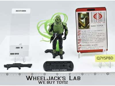 Nano-Viper v1 100% Complete G.I. Joe Rise of Cobra 2009 Hasbro