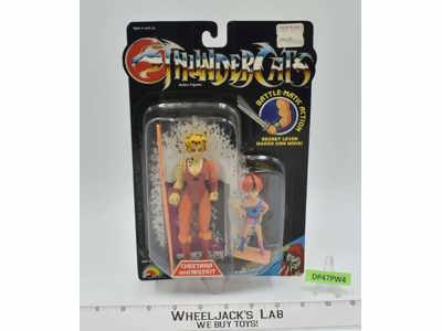 Cheetara &amp; Wilykit Thundercats 1985 LJN Vintage Action Figure NEW MOSC SEALED