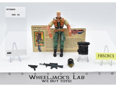 Duke v11 G.I. Joe Spytroops 2002 Hasbro Action Figure