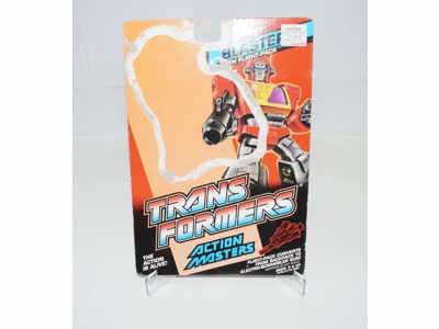 Blaster Action Master Cardback Vintage 1990 G1 Transformers Action Figure