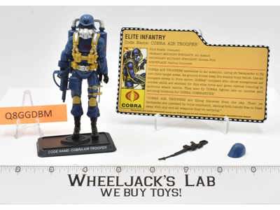 Cobra Air Trooper v1 100% Complete GI Joe 25th Anniversary 2008 Hasbro Figure