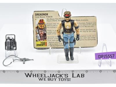 Torch V1 100% Complete G.I. Joe 1985 Hasbro Vintage Action Figure