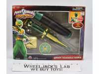 Green Samurai Saber WORKS Power Rangers Ninja Storm 2003 Bandai Complete W/Box