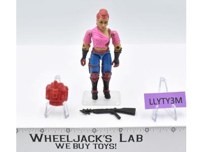 Zarana EARRINGS V1 100% Complete G.I. Joe 1986 Hasbro Vintage Action Figure