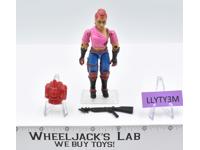Zarana EARRINGS V1 100% Complete G.I. Joe 1986 Hasbro Vintage Action Figure