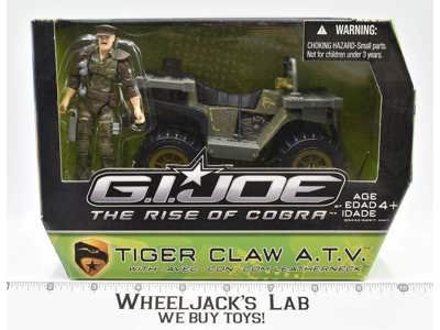 Tiger Claw ATV W/Leatherneck G.I Joe Rise of Cobra 2009 Hasbro SEALED MISB