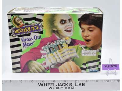 Gross Out Meter Playset NEW MISB Beetlejuice 1990 Vintage Kenner