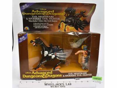 Evil Nightmare &amp; Warduke Advanced Dungeons and Dragons 1983 LJN NEW MISB SEALED