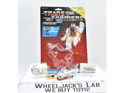Slingshot Superion IRON-ON PATCH VT W/ BUBBLE NR MINT FIGURE G1 Transformers