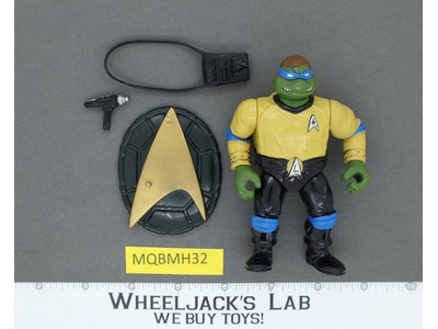 Star Trek Captain Leonardo Teenage Mutant Ninja Turtles TMNT 1994 Playmates
