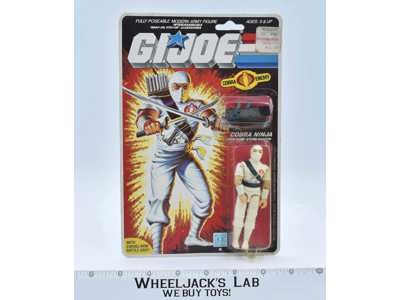 Storm Shadow G.I. Joe ARAH 1983 Hasbro Vintage Action Figure NEW MOSC SEALED