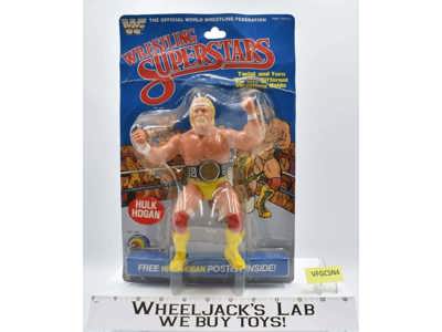 Hulk Hogan Wrestling Superstars WWF 1985 LJN 8" Action Figure MOSC NEW SEALED