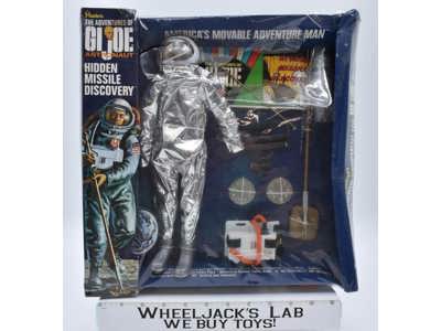 Astronaut Hidden Missile Discovery G.I. Joe 1970 Hasbro NEW SEALED