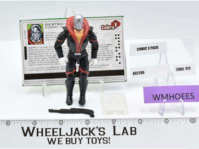 Destro v12 GI Joe Valor vs Venom 2005 Hasbro Action Figure