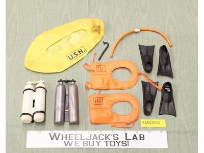 Set of 2 Underwater Marine Unmarked Brands 12" 1:6 Joe Barbie West Accessory Set