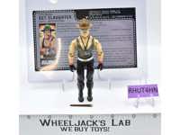 Sgt. Slaughter V1 100% Complete RED BACK G.I. Joe 1986 Hasbro Vintage Figure