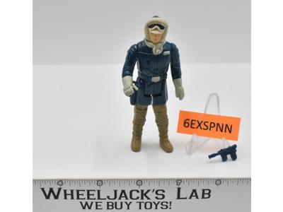 Han Solo Hoth 100% Complete Star Wars ESB 1980 Vintage Kenner Figure NO REPRO