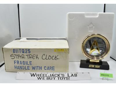 Insignia Clock Star Trek Limited Release 1993 The Franklin Mint NEW MIB