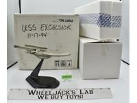 USS Excelsior Pewter Sculpture Star Trek 1993 The Franklin Mint NEW MIB