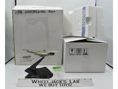 Cardassian Warship Pewter Sculpture Star Trek 1995 The Franklin Mint NEW MIB