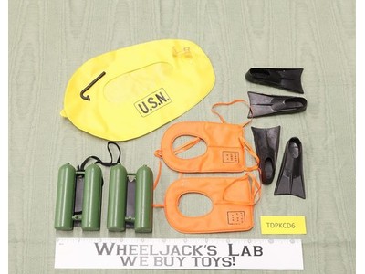 Set of 2 Underwater Unmarked Brands 12" 1:6 Joe Barbie West Accessory Set