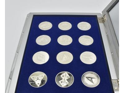 Intergalactic Commemorative Coin Collection Star Trek 1993 Franklin Mint MIB