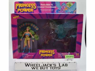 Peekablue w/ Crystal Moonbeam Princess of Power 1986 Mattel NEW MISB SEALED