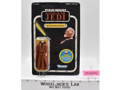 Ben Obi-Wan Kenobi 48 Back-B Star Wars ROTJ 1983 Kenner NEW MOSC SEALED