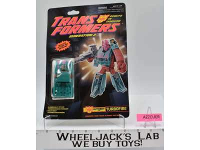 Turbofire Autobot G2 Transformers 1992 Hasbro Action Figure MOSC SEALED