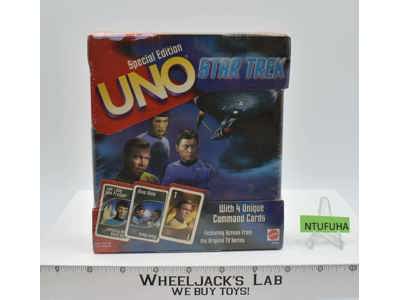 Star Trek Special Edition UNO Card Game 1999 Mattel NEW SEALED