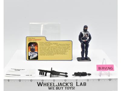 Cobra Commander v9 100% Complete G.I. Joe 2001 Hasbro Action Figure