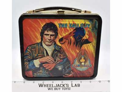 Fall Guy Metal Lunchbox with Thermos 1981 Aladdin/20th Century-Fox